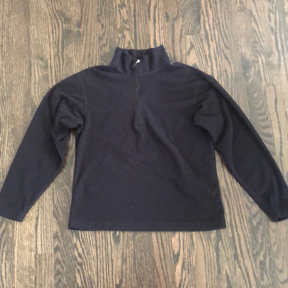 Kids obermeyer black fleeces size large